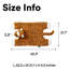  Coussin de sol surdimensionné 43 po