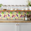 Self Adhesive Vinyl Splashback Wall Tiles Sticker Peel Stick set 9 pieces 30x30 cm vegetables