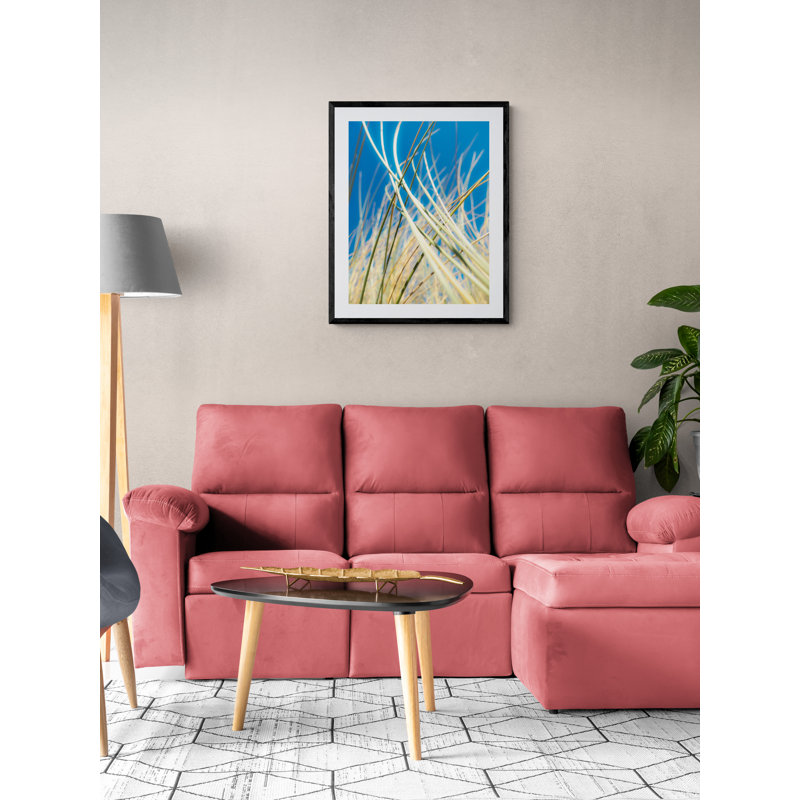 Dune Grasses Print by Petra Trimmel, Black Framed Paper, 30" H x 24" W