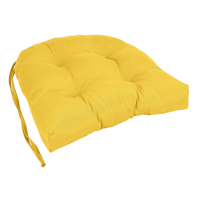 Outdoor 3.5'' Dining Chair Seat Cushion, Sunset
