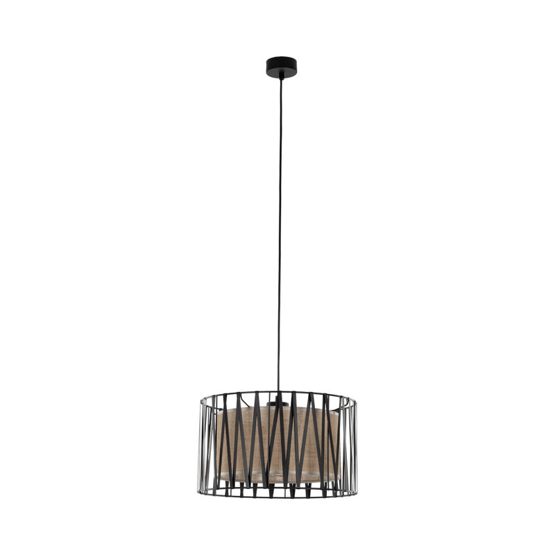 Aashma 1 - Light Stainless Steel Drum Pendant