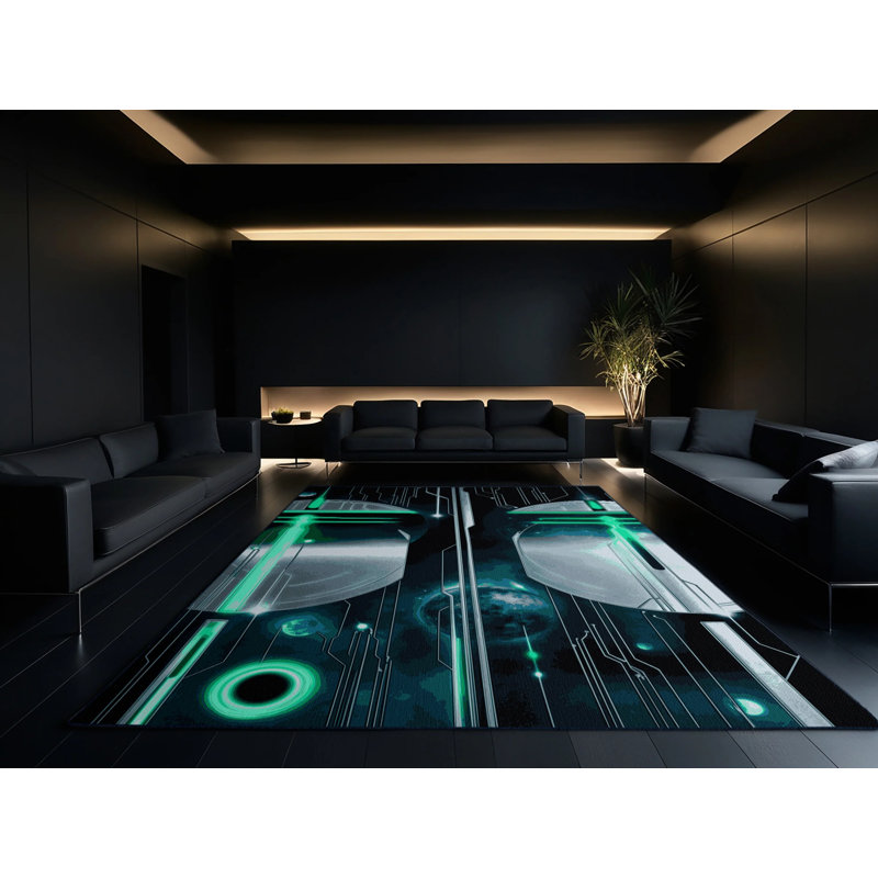 Zenith Thread Rug, Rectangle 3' x 5'