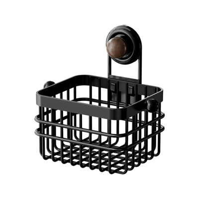 Iron storage basket Kitchen Ginger Garlic Storage Box Non Perforated Wall Mounted Multifunctional Vegetable And Fruit Hanging Basket