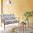 Mervela Upholstered 43'' Loveseat-1137369073