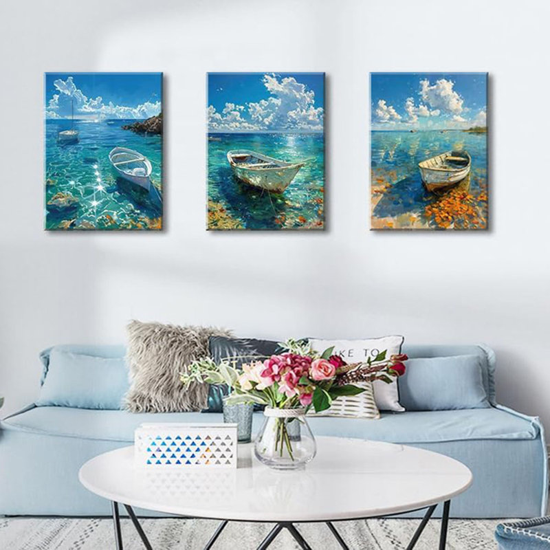 3 Piece Wrapped Canvas Print