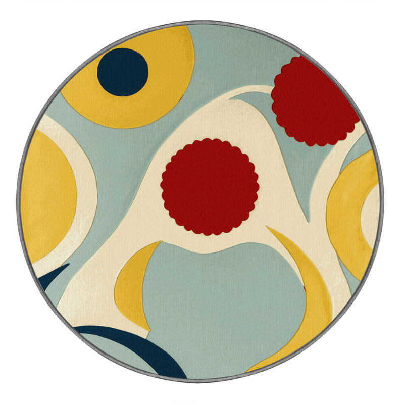 Peppy Shimmer Rug, Round 6'