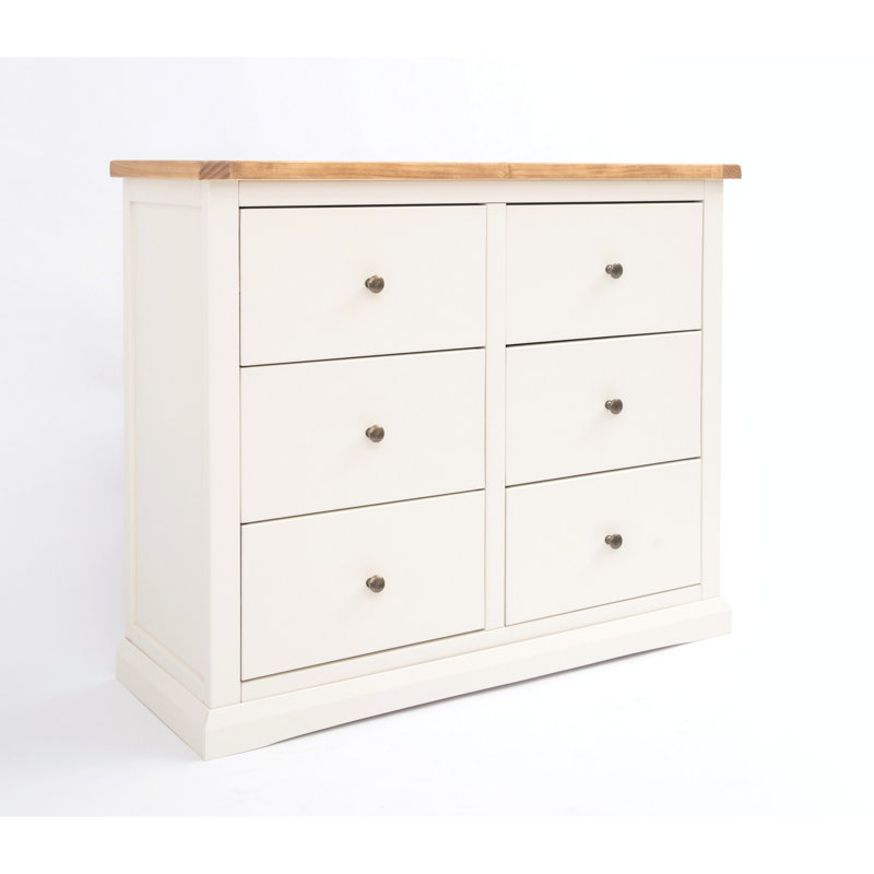 Mariyah 110cm W 6 - Drawer Chest of Drawers