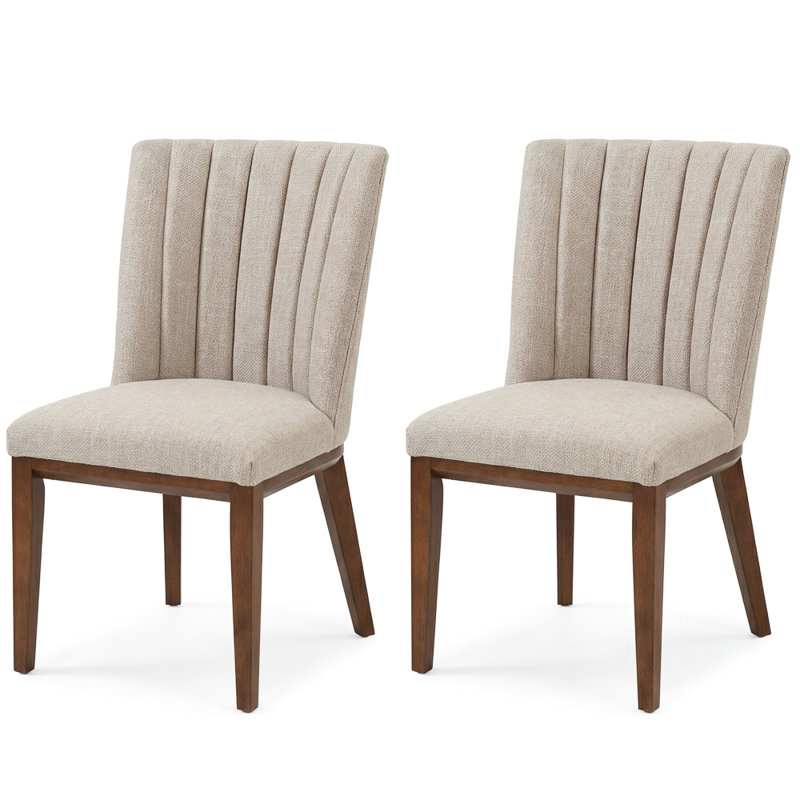Chaise d'appoint Keyonn, Beige