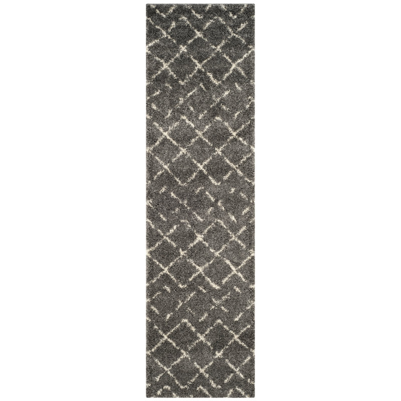 Wellfleet Geometric Hand Woven Area Rug, Runner 69 x 244 cm