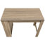 Table de salle à manger rectangulaire en stratifié brun de 48 po Taupe