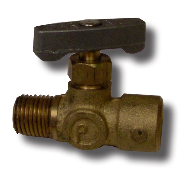 Valve à aiguille en laiton King Kooker