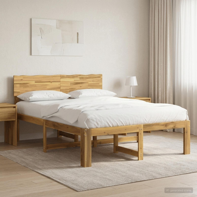 Bed, Small Double (4'), White