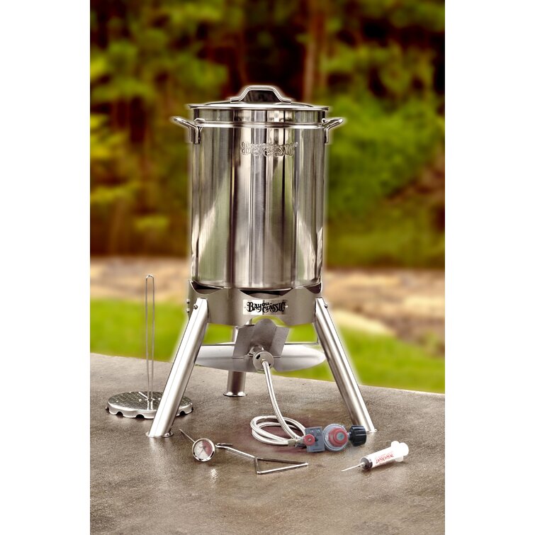 Bayou Classic 44 qt. Stainless Steel Turkey Fryer Kit 200-440