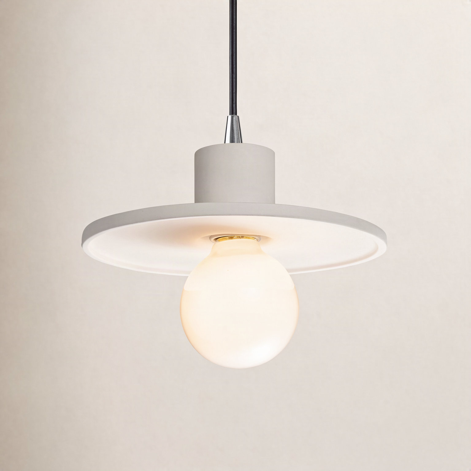 Marlena Dimmable Single Light Pendant, Reflecting Pool, Polished Chrome