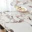 Table de salle à manger ovale moderne-1857521075