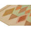 Scandinavian Hand Knotted Wool Geometric Area Rug-1353933473
