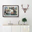 Scene in a Villa by Toyohara Kunichika - Picture Frame Painting Print-55613578-55613580