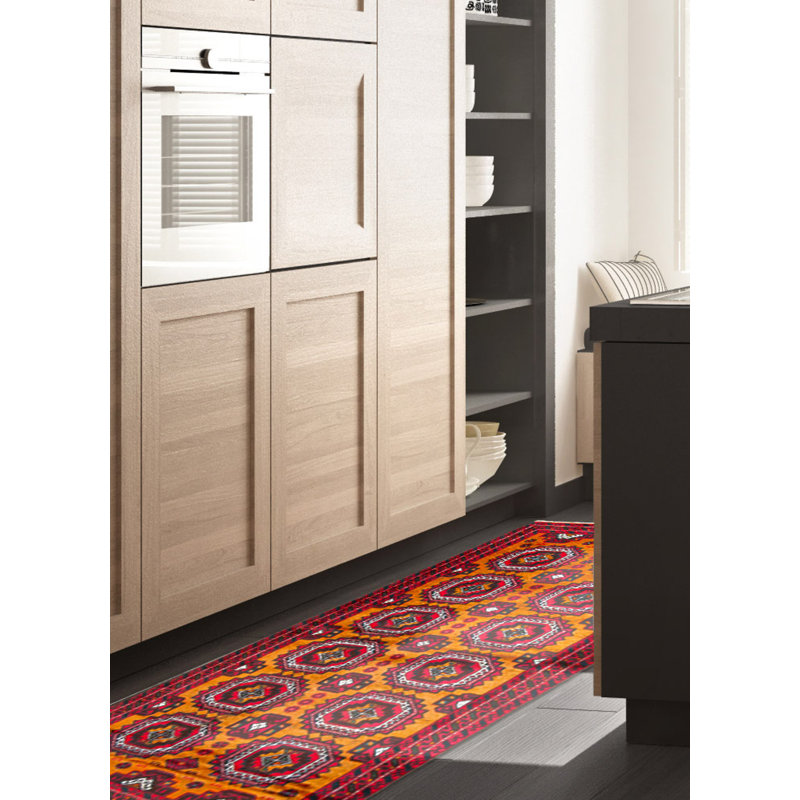 Teimani Brown Rug 3'1" x 7'3"