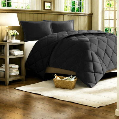 Reversible Bedding Sets, Polyester Twin Xl Diamond Quilted Modern Home