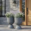Pot à fleurs en forme de gobelet de 18,3 po de hauteur-2113497322