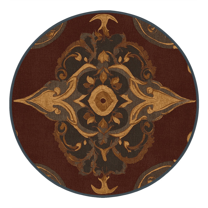 Tapis Fable Flourish, Rond 4 pi