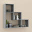 Bonita 3 Piece Manufactured Wood,Metal Floating Shelf-1459208084