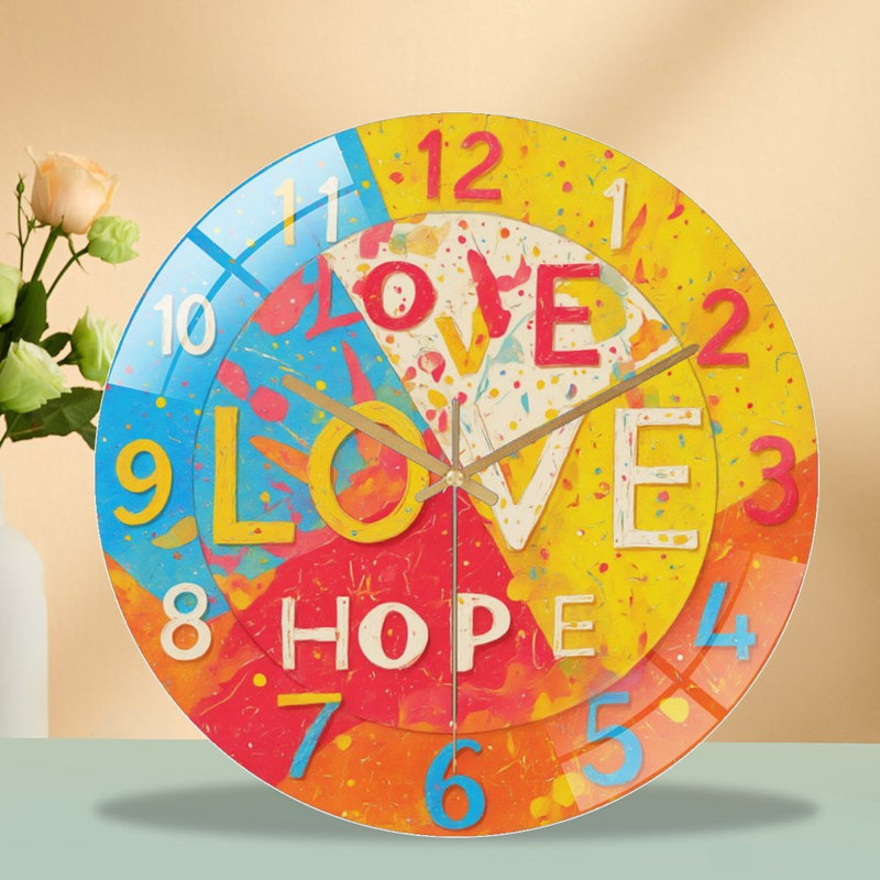 Horloge murale 12 po
