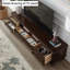 Classic style TV stand paired with coffee table