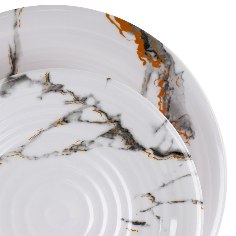 Piece Melamine Dinnerware Set - Service for 4