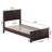 Patillo Solid Wood Low Profile Bed with Matching Footboard-1672548790-1672548784
