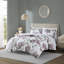 Ensembles de literie floraux confortables en polyester de style moderne pour la maison