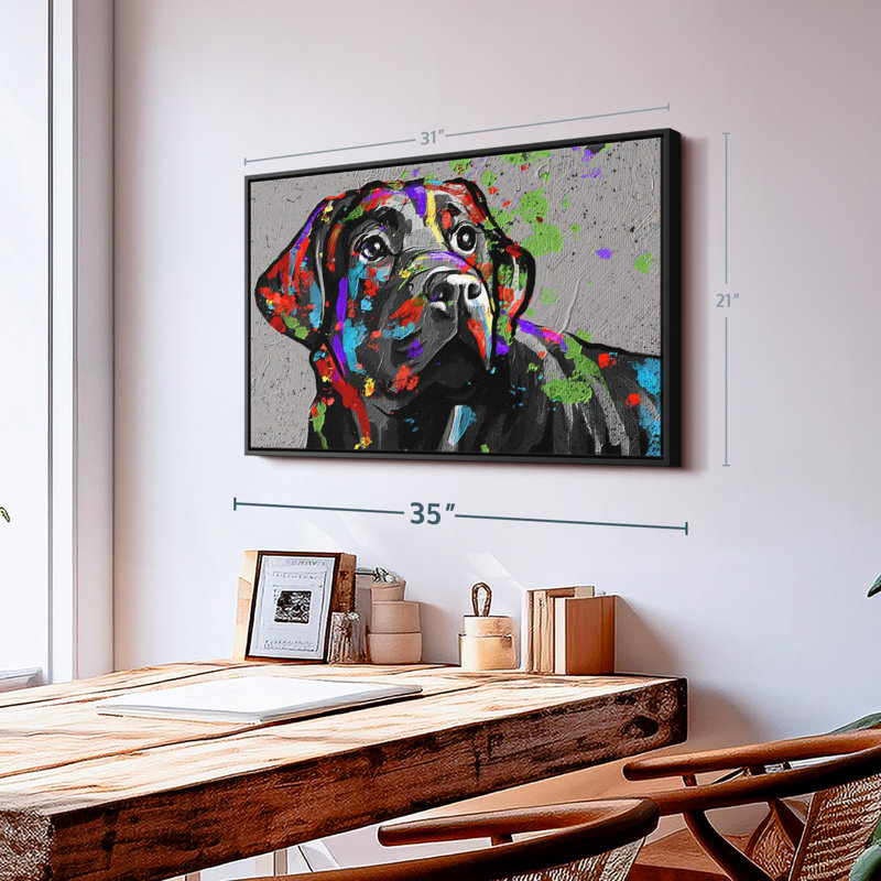 Animal «Labrador», H 31 po x l 21 po