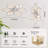 26" 7 - Blade Modern Indoor Dimmable LED Ceiling Fan with Light, Can Remote or APP-232329815