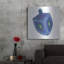 Art mural en métal «Dreidl Blue» par Andrea Strongwater-103929286