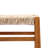 Hapeville Patio 3-Piece Acacia Wood Bistro Set With Hand-Woven Wicker-125586839