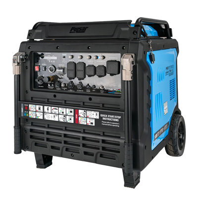 17,000W Tri-Fuel Inverter Generator with CO Sentry, Gasoline + Propane + Natural Gas,760Cc Engine, 120V/240V Outlets