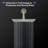 10 Inch Rain Shower Head High Flow Stainless Steel Square Rainfall Shower Head High Pressure Design-103120329