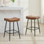 Tabourets de bar rembourrés sans dossier de 26 po-605070418-605070422