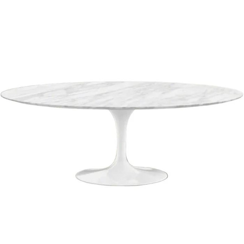 Table de salle à manger Oval, H 28,5 po x L 79 po x l 47,5 po