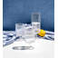 Mini verre à vin empilable en acrylique Mesa - transparent - 10 oz