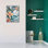 Art mural sur toile Epic Graffiti «Watercolor Floral 9» par Andreas Magnusson