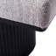Banc rembourré Boucle avec pieds épais-102311185