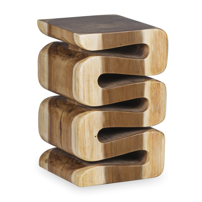 Solid Wood Accent Stool