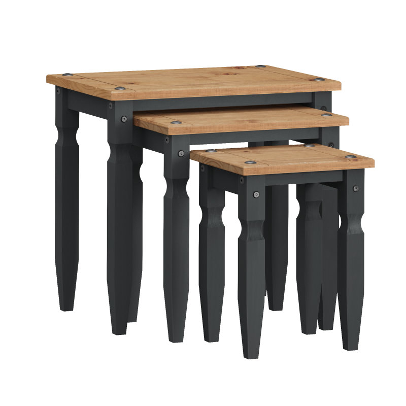 Misk Solid Wood End Table