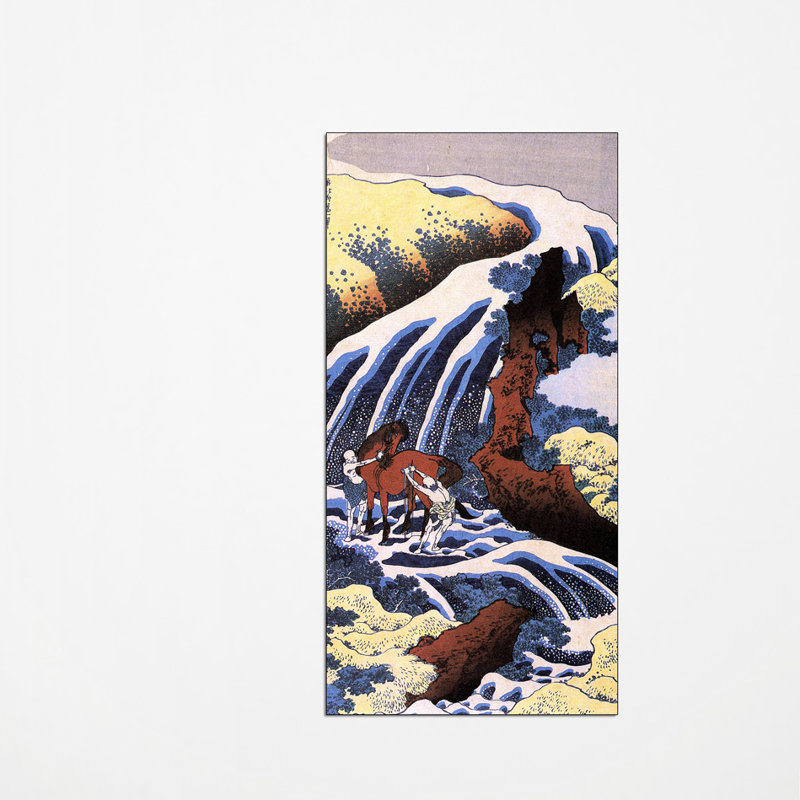 Hokusai - Wrapped Canvas Painting, 90cm H x 60cm W x 1.8cm D
