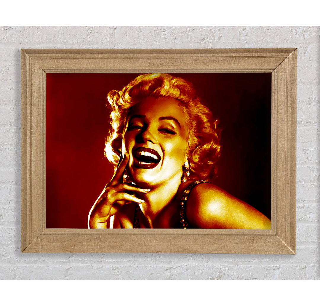 Marilyn Monroe Gold - Druck