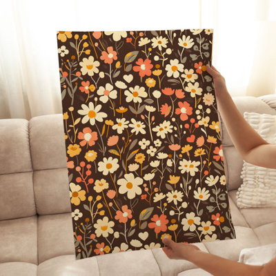 Motif floral de fleurs sauvages I Cottage