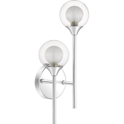 Rossana Steel Armed Sconce