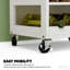 Chariot de cuisine portable, îlot de cuisine mobile, îlot de cuisine avec rangement-129175791-129175793