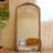 Minimalist Retro Rectangular Wardrobe Full-Length Mirror-110886773